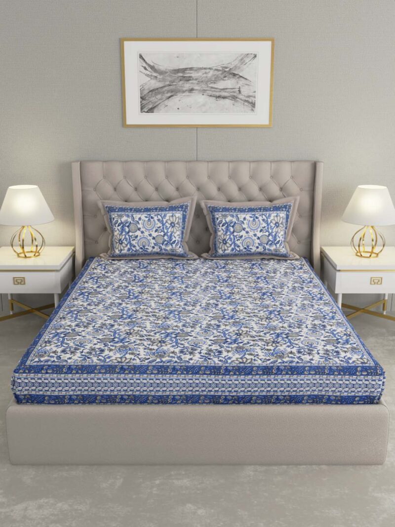 Sapphire King Size Bedsheet