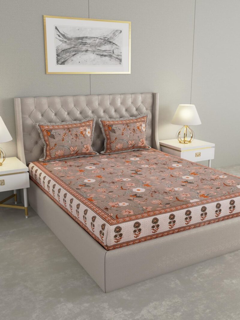 Daisy King Size Bedsheet - Image 2