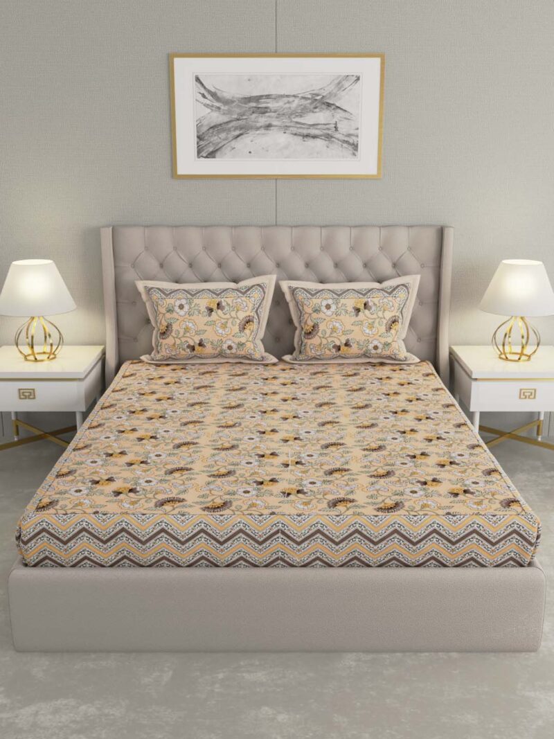 Ivory King Size Bedsheet