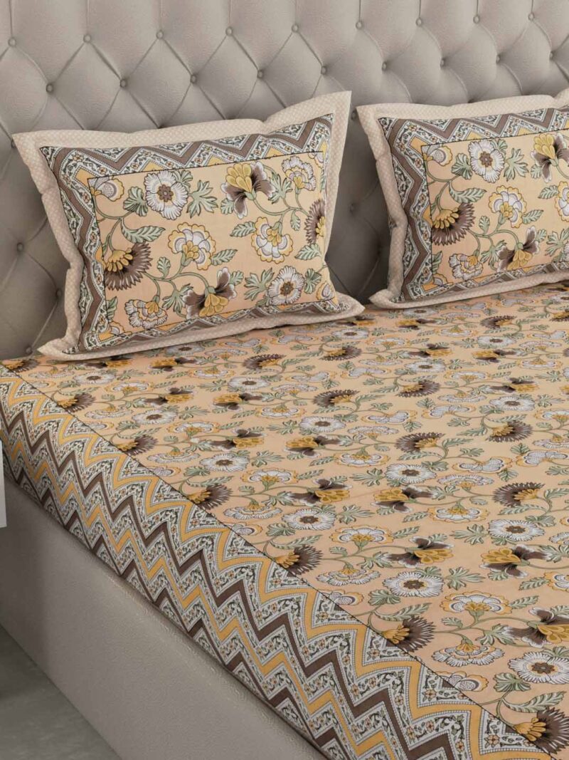 Ivory King Size Bedsheet - Image 3