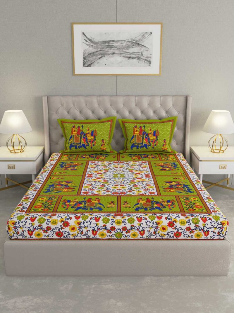 Emerald King Size Bedsheet