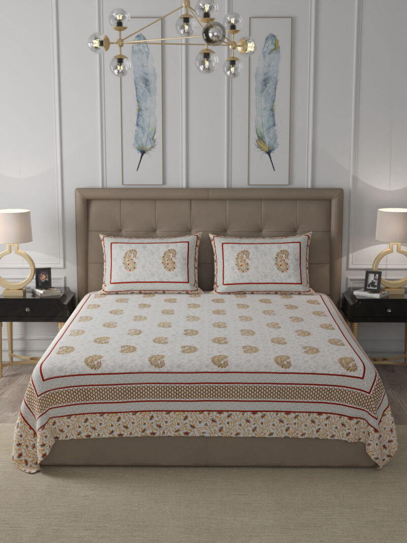 Titanium Premium King Size Bedsheet