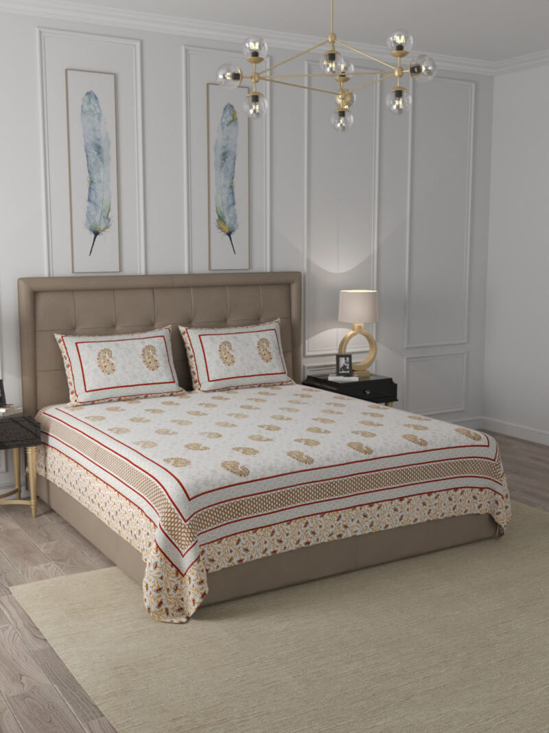 Titanium Premium King Size Bedsheet - Image 3