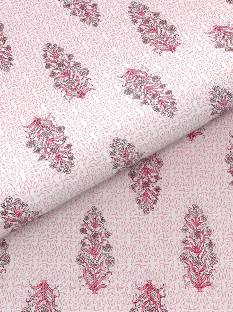 Blush Premium King Size Bedsheet - Image 5
