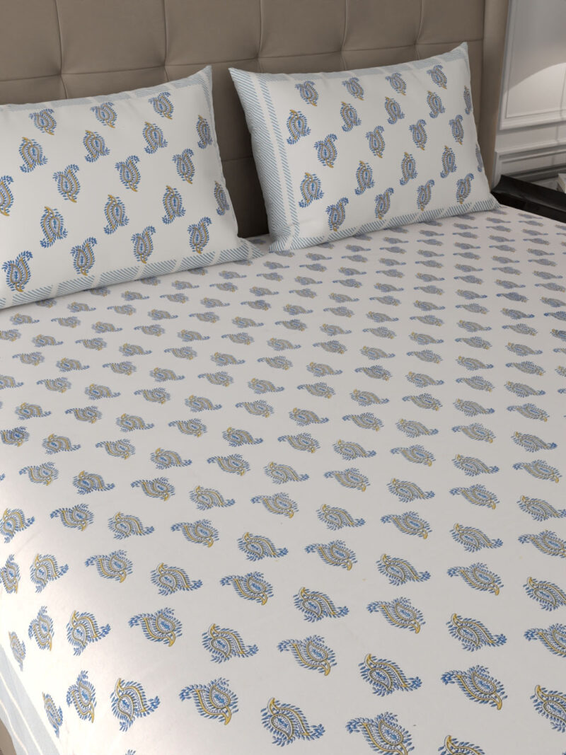 Pearl Premium King Size Bedsheet - Image 2
