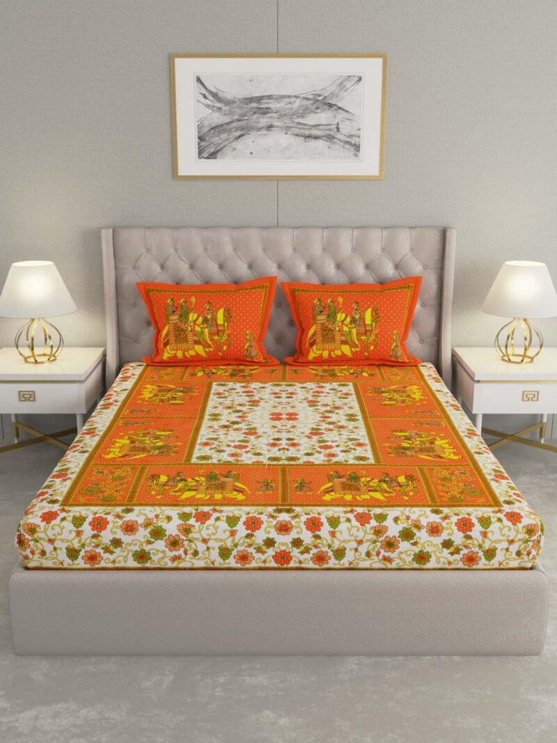 Amber King Size Bedsheet
