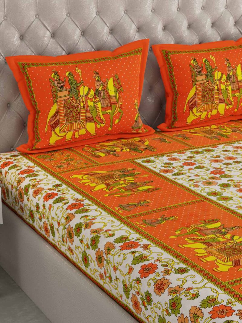 Amber King Size Bedsheet - Image 3