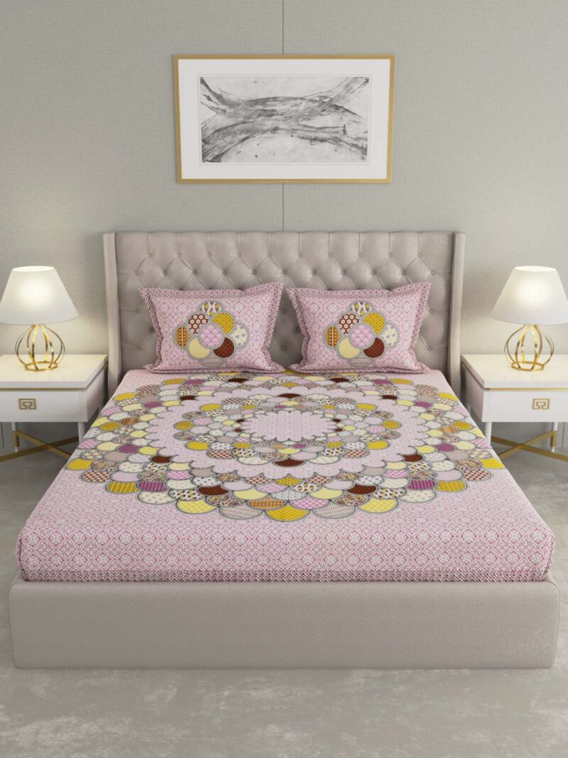 Lavender King Size Bedsheet