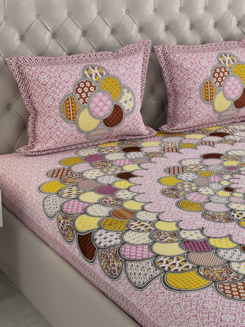 Lavender King Size Bedsheet - Image 3