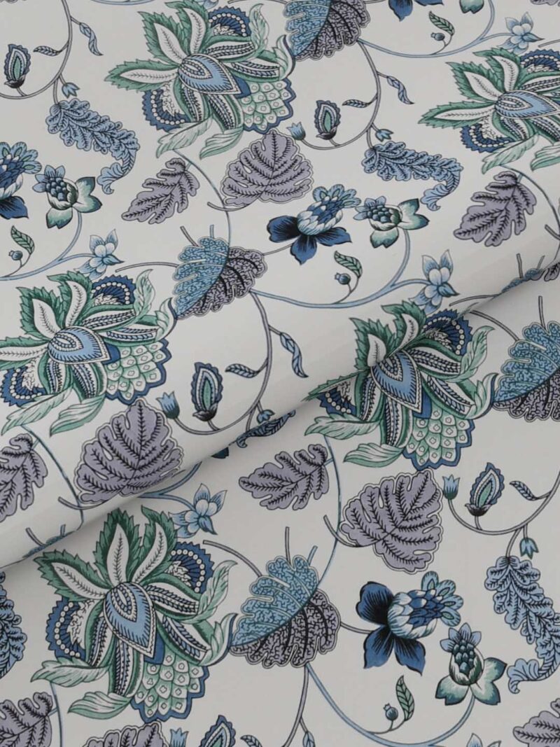 Turkish Blue King Size Bedsheet - Image 5