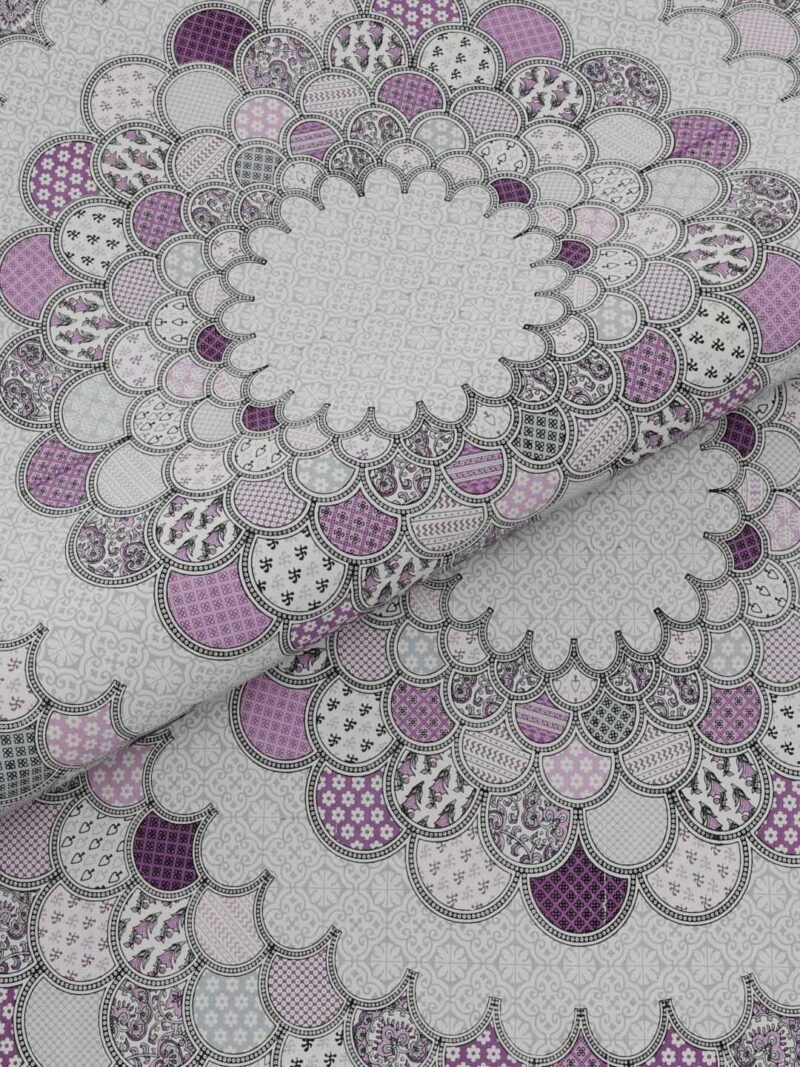 Orchid King Size Bedsheet - Image 5